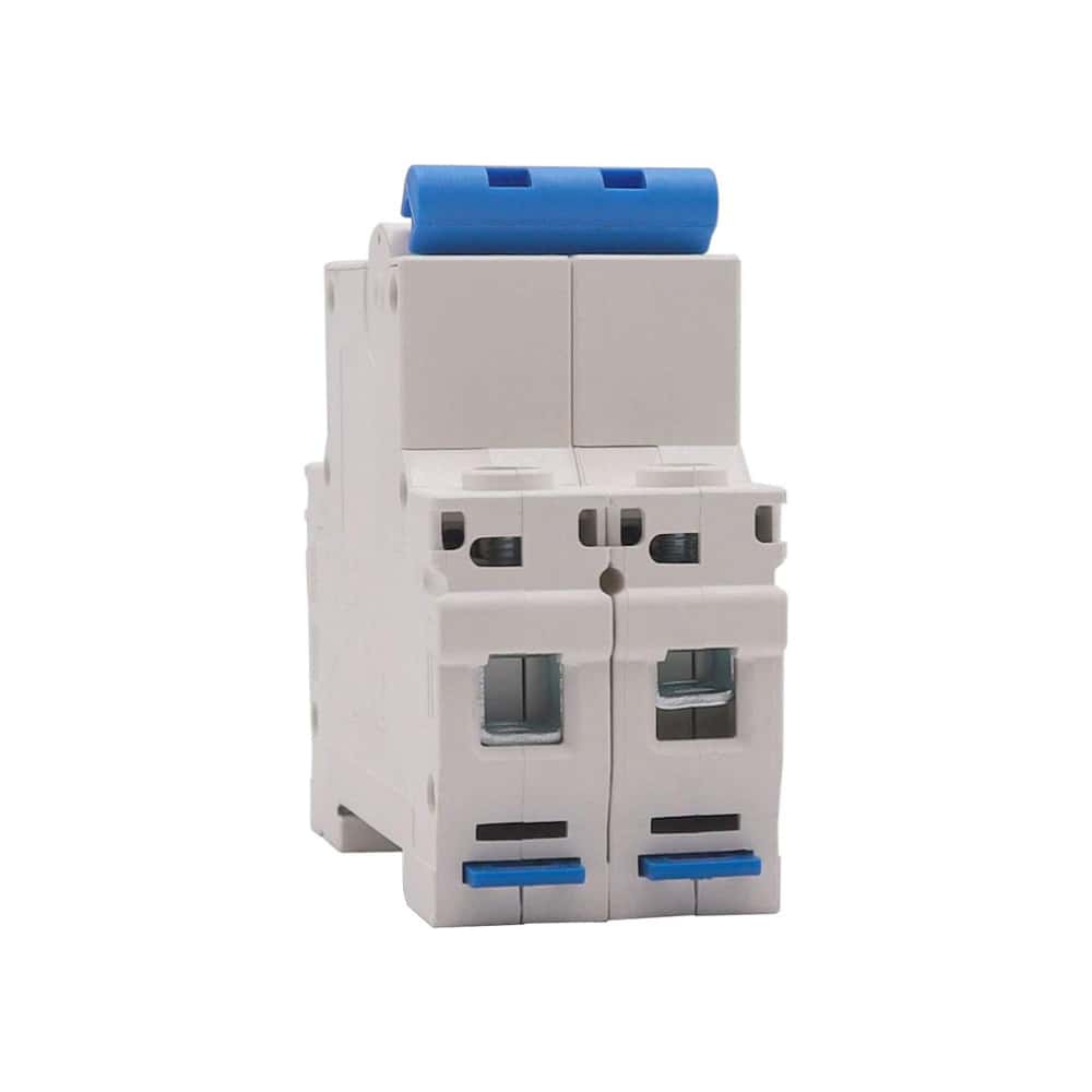 Interruptor termomagnético de 2 polos - Breaker - tipo europeo de 63 A Troen - Miniatura 3