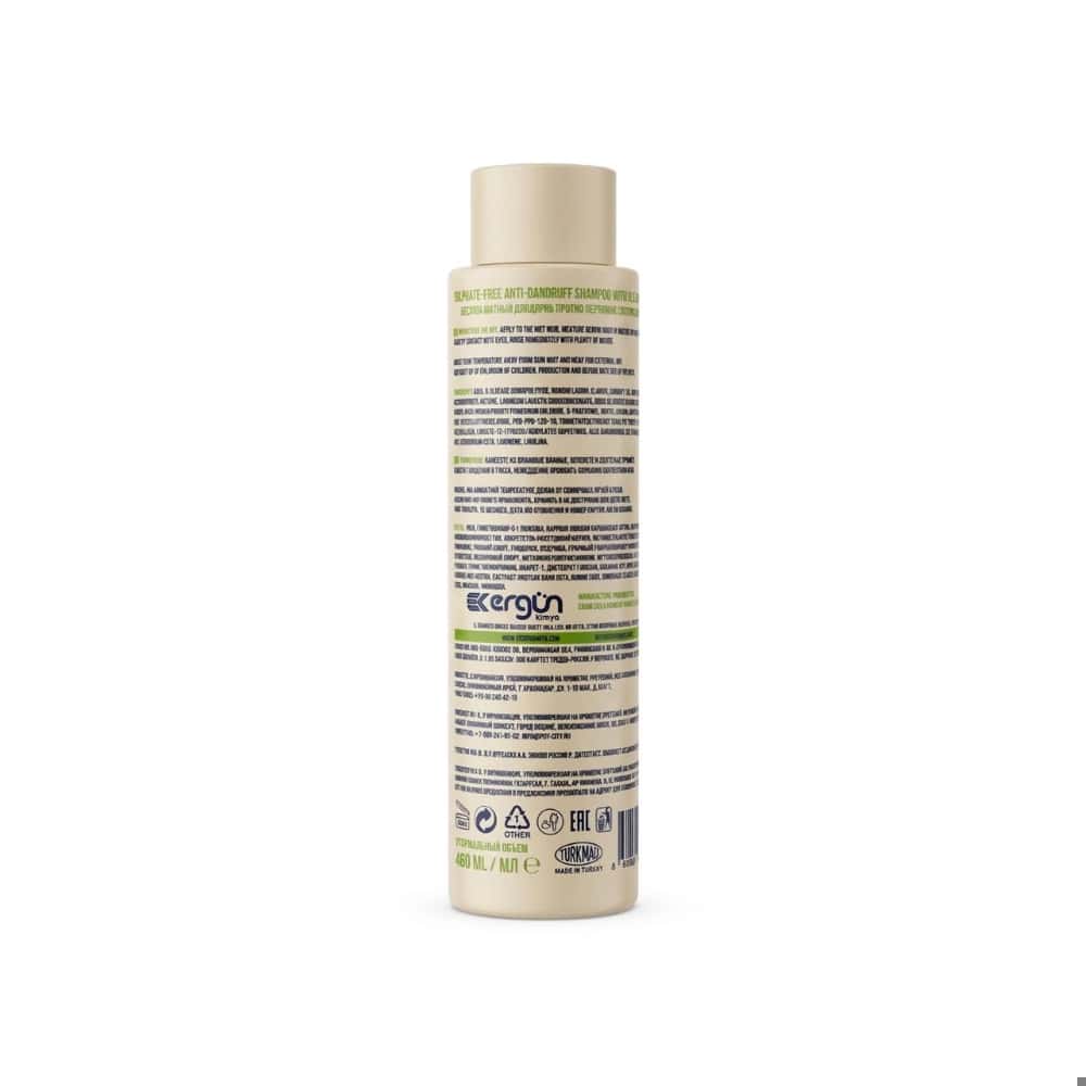 Champú anticaspa con extracto de aloe vera Doxa (460 ml / 15.55 oz) - Miniatura 3