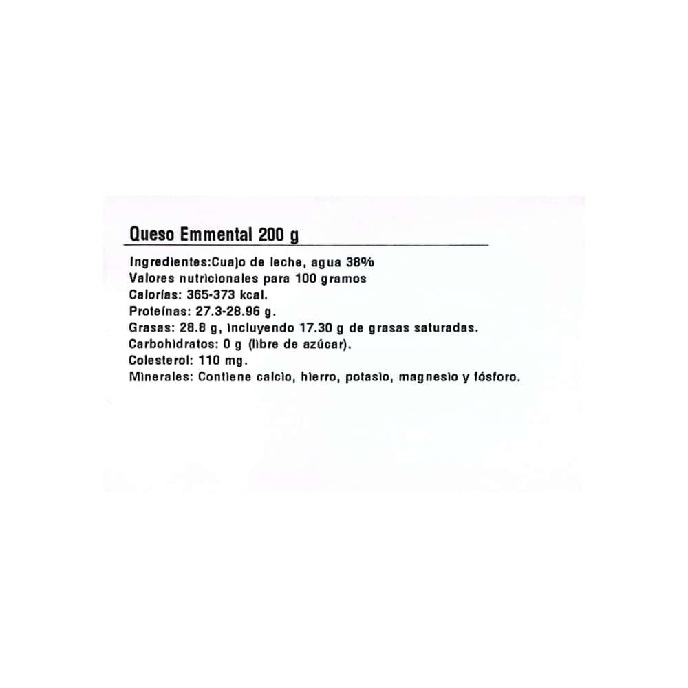 Queso Emmental Porcionado La Especial (200 g / 7.0 oz) - Miniatura 3