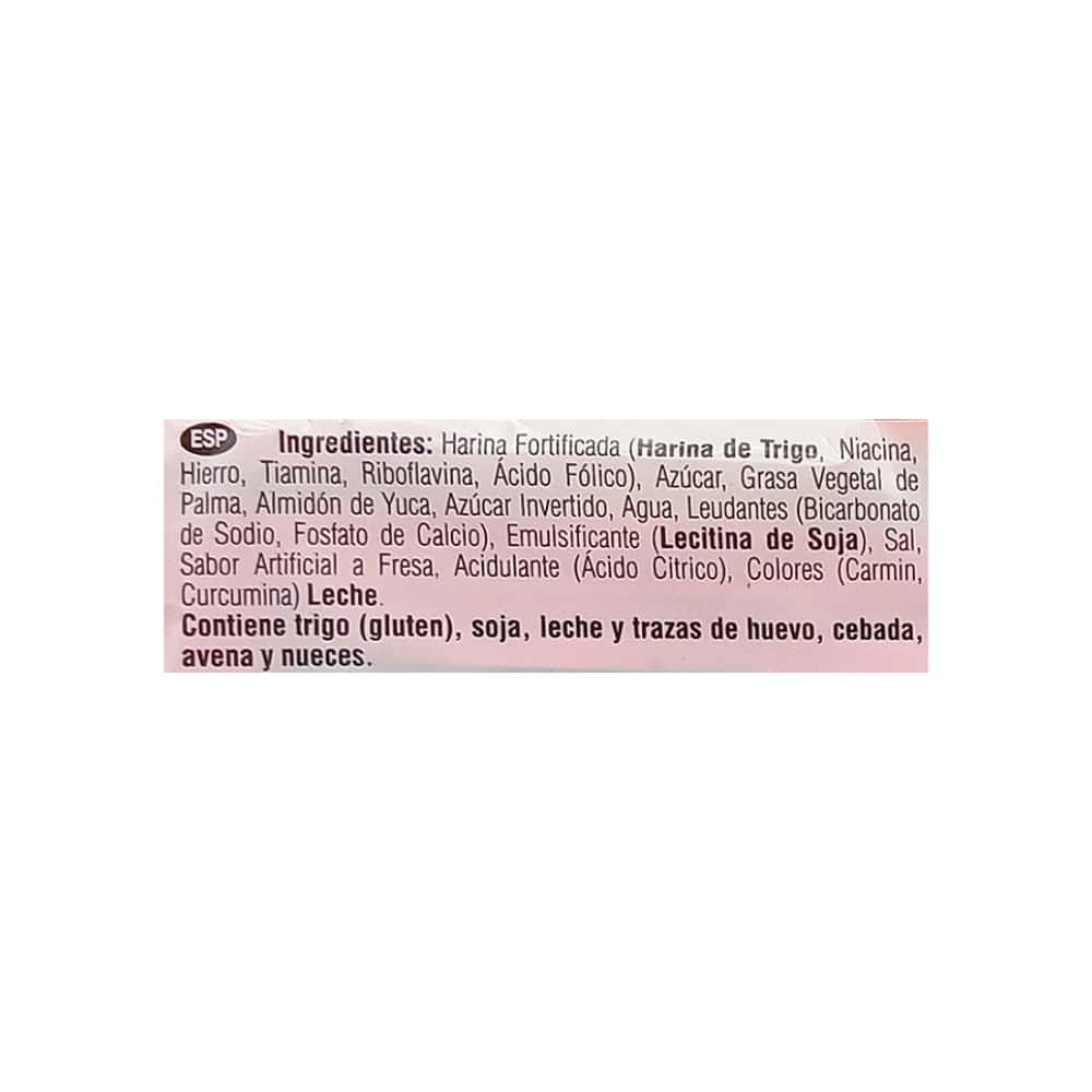 Galletas dulces rellenas con crema sabor a fresa Festival (403 g / 14.2 oz) - Miniatura 3