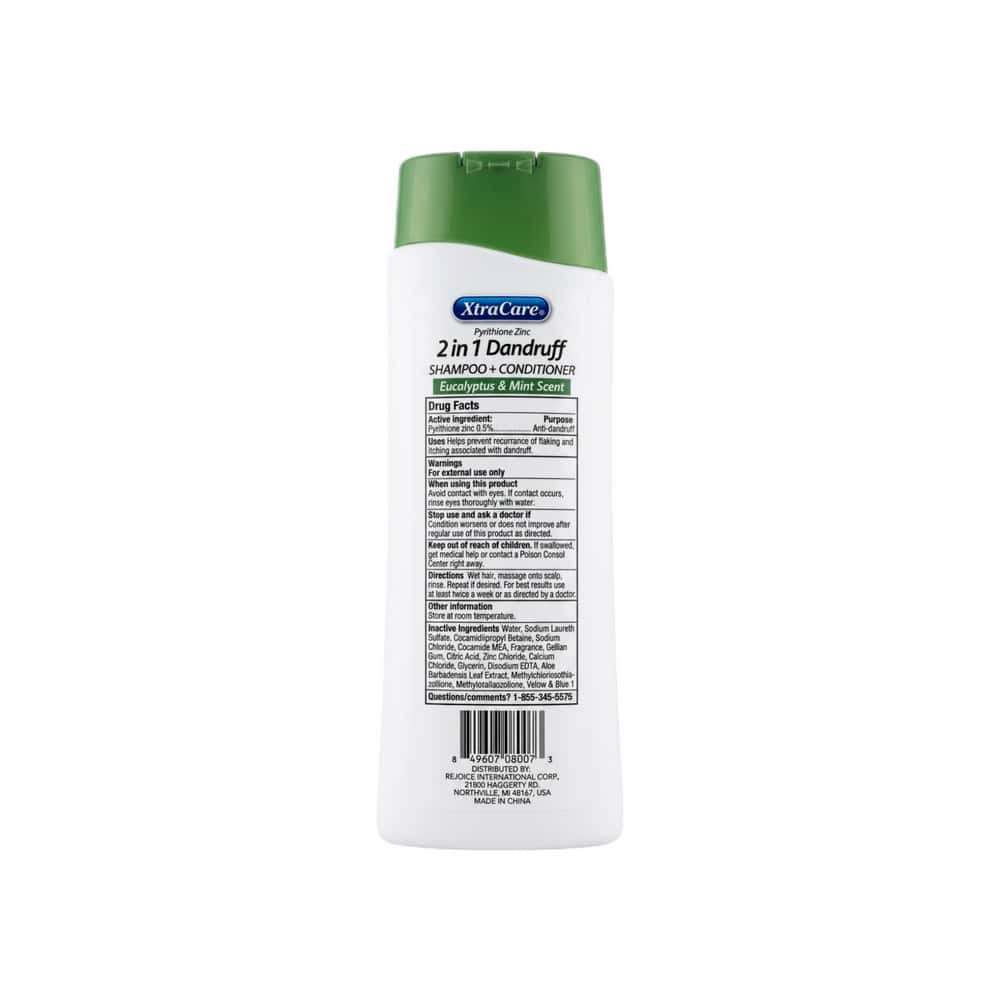 Champú + Acondicionador Anticaspa con piritiona de zinc 2 en 1 XtraCare (400 ml) - Miniatura 2