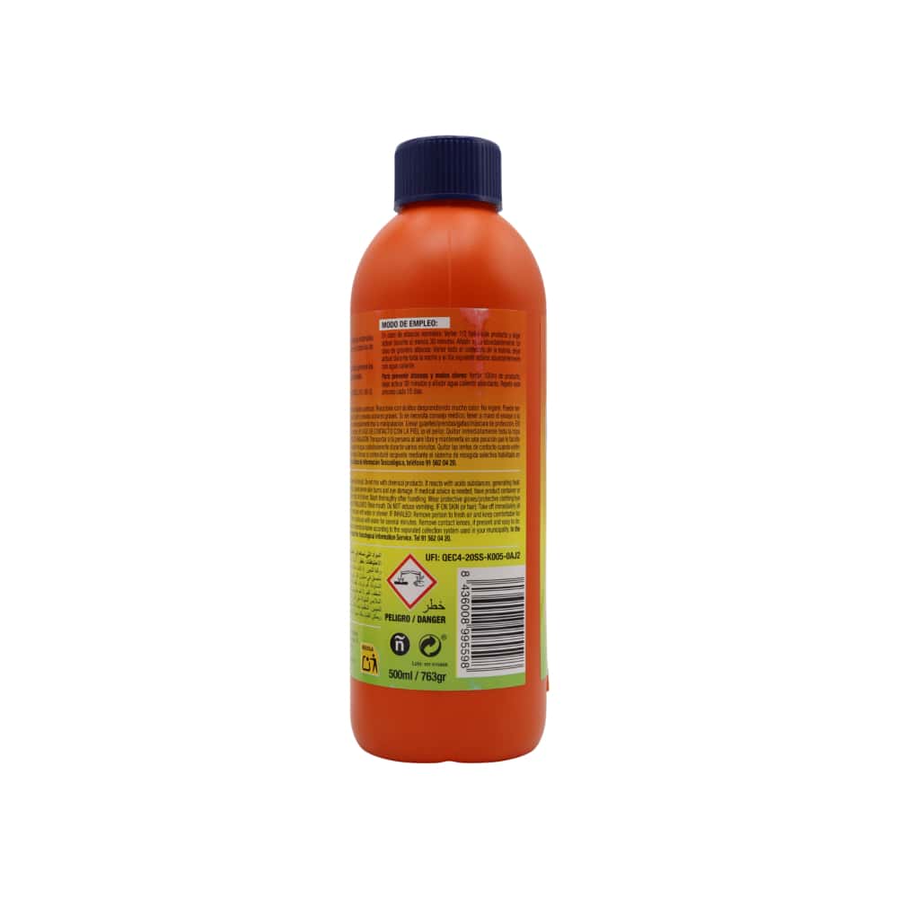 Desatascador de tuberías Vial Plus (500 ml) - Miniatura 7