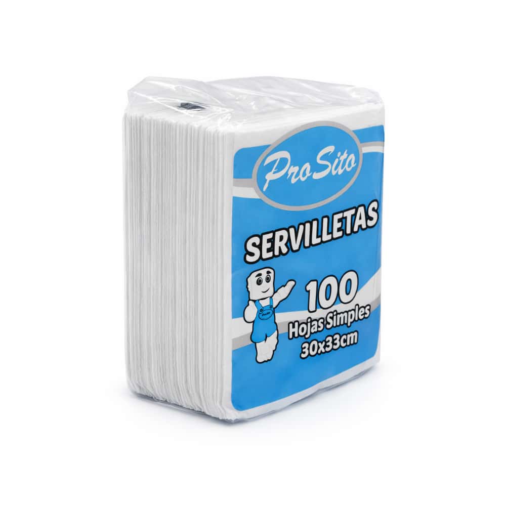Servilletas hojas simples 30 x 33 cm ProSito (100 U) - Miniatura 3