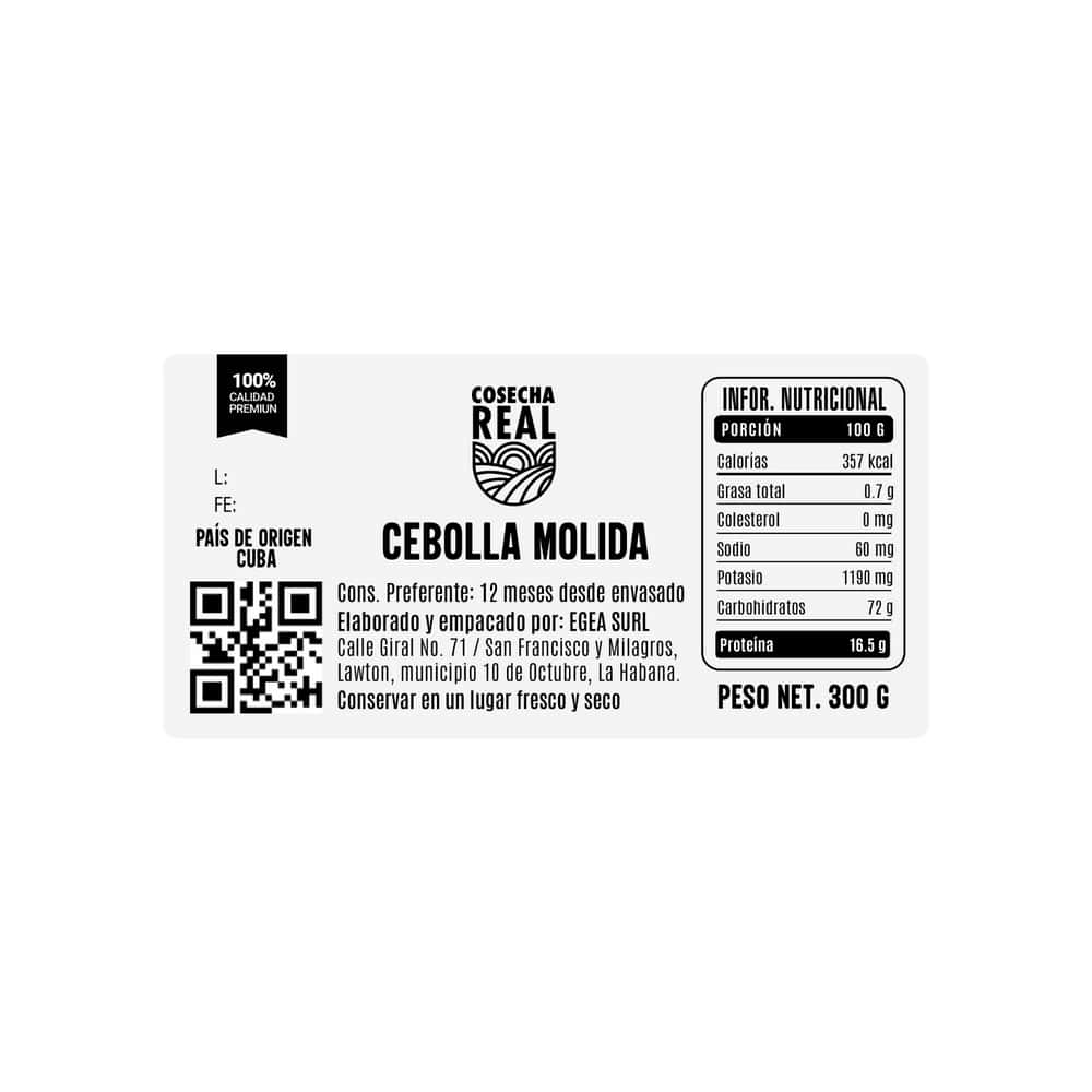 Cebolla molida Cosecha Real (300 g / 10.58 oz) - Miniatura 3