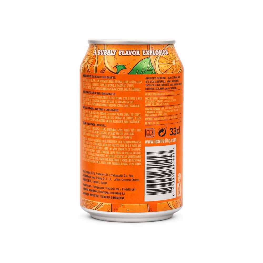 Refresco gaseado sabor naranja Max Booms Boom (330 ml) - Miniatura 2