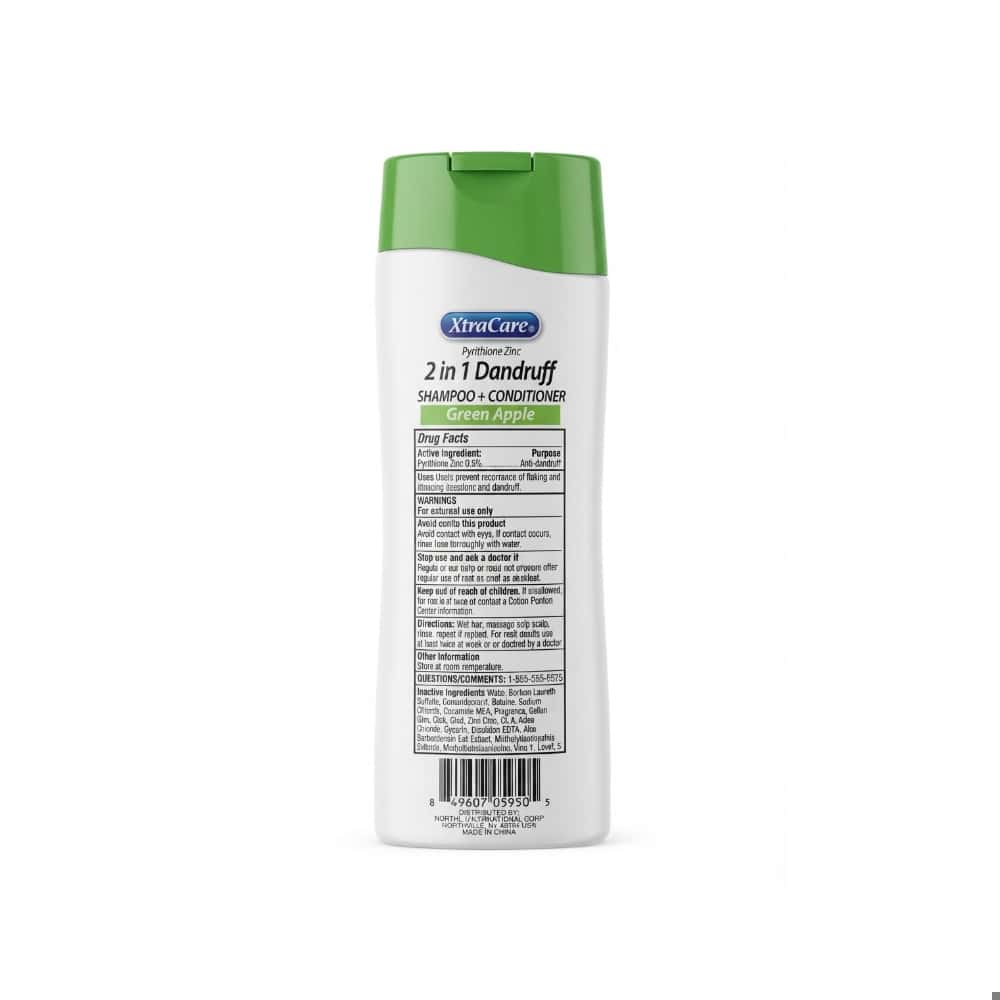 Champú y acondicionador con extracto de manzana 2 en 1 XtraCare (400 ml) - Miniatura 3