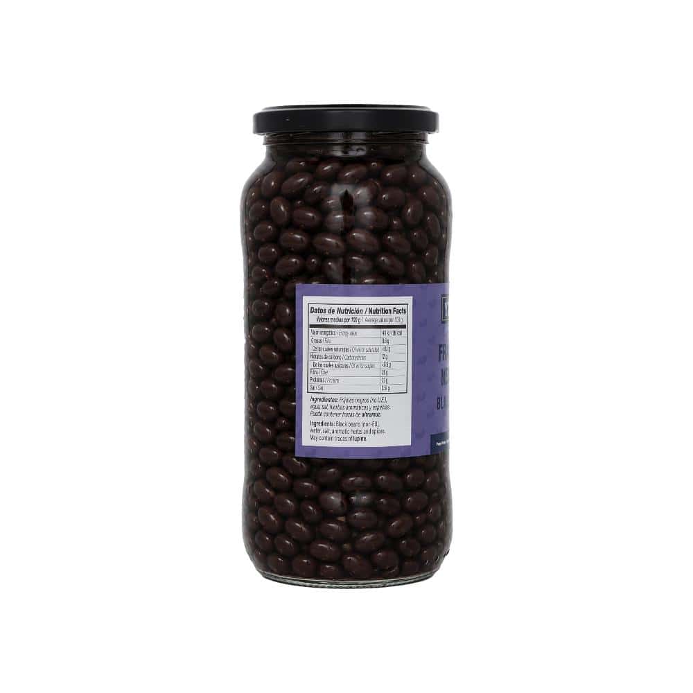 Frijoles negros en frasco de vidrio YEYA (540 g / 19 oz) - Miniatura 3