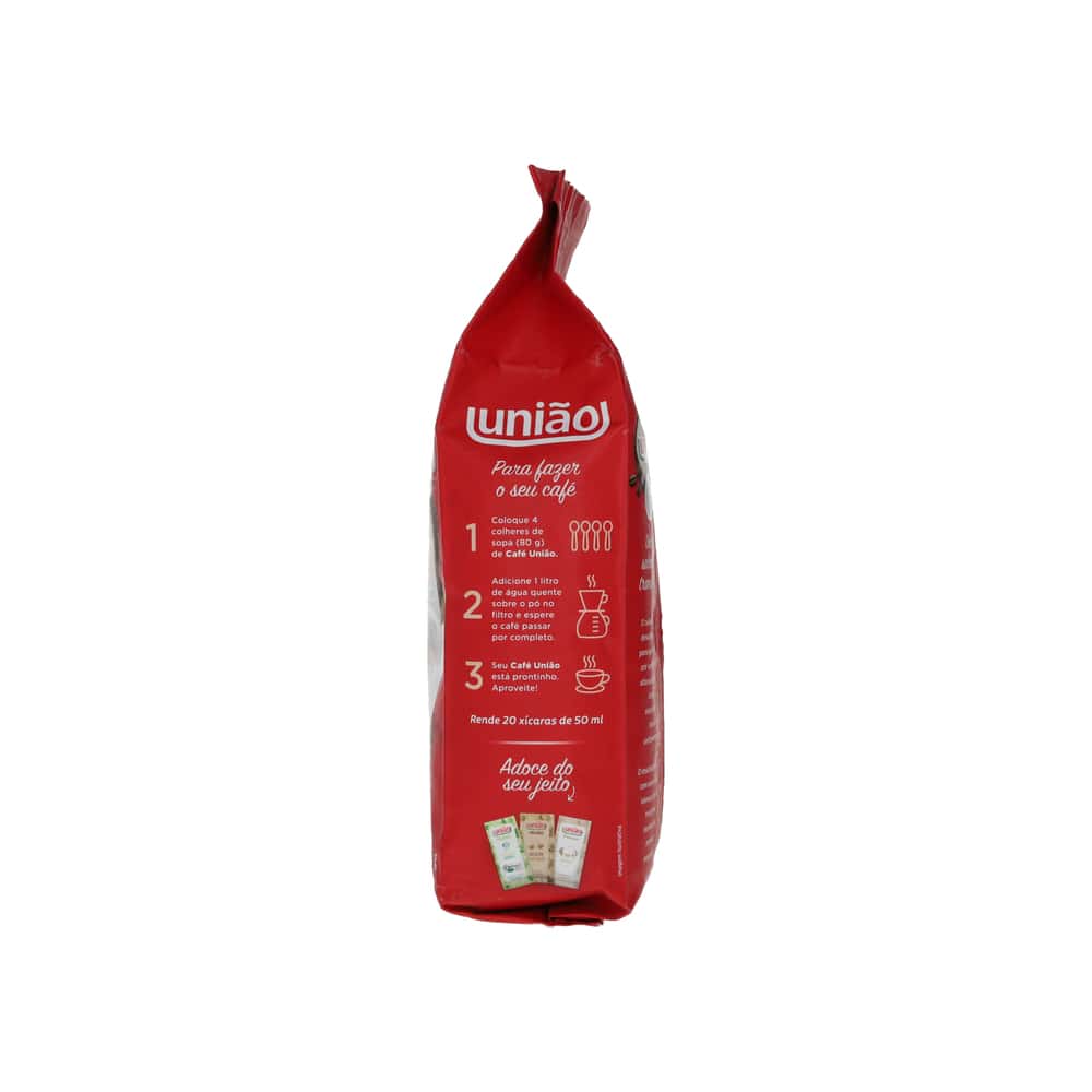 Café tostado y molido extra fuerte União (500 g / 1.1 lb) - Miniatura 3