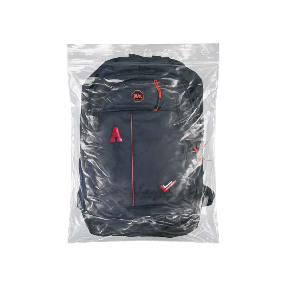 Mochila color negro y rojo X.M.X - Miniatura 4
