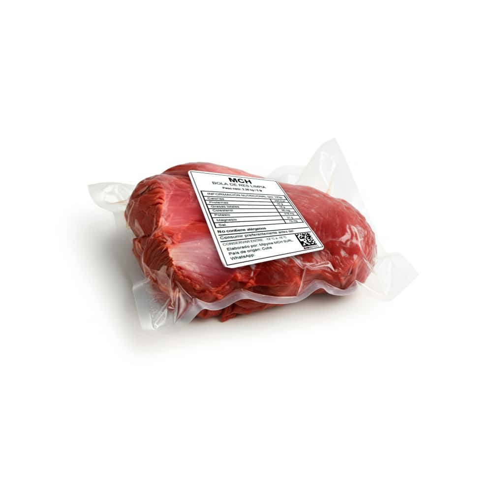 Bola de res limpia MCH (2.26 kg / 5 lb) - Miniatura 2