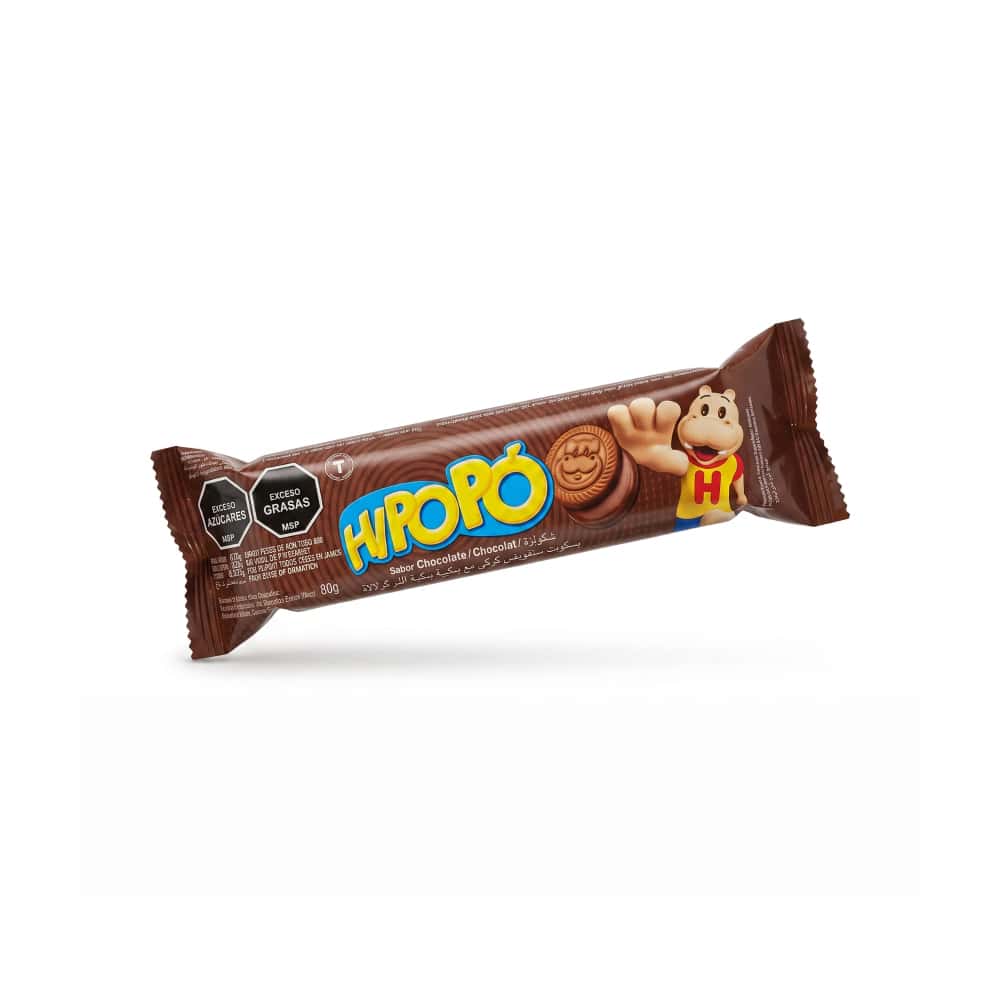 Galletas rellenas sabor chocolate Hipopó (6 x 80 g / 2.82 oz) - Miniatura 2