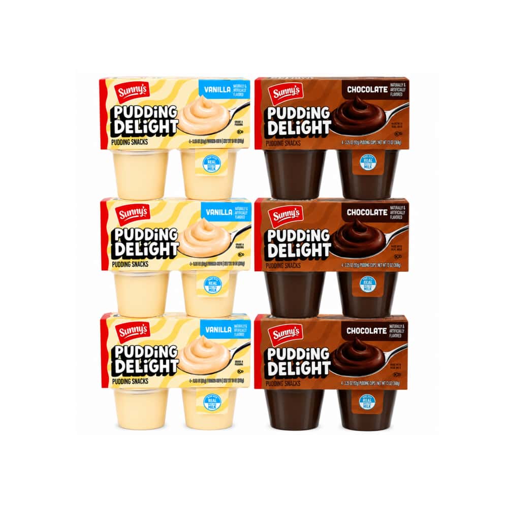 Natillas de chocolate y vainilla (24 x 92 g / 3.25 oz) - Miniatura 1