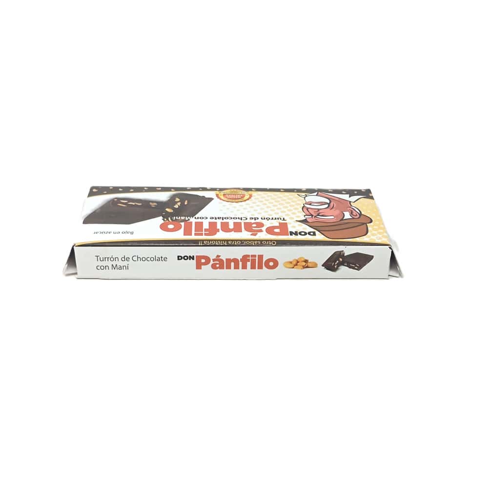 Turrón de chocolate y maní Don Pánfilo (160 g / 5.6 oz) - Miniatura 2