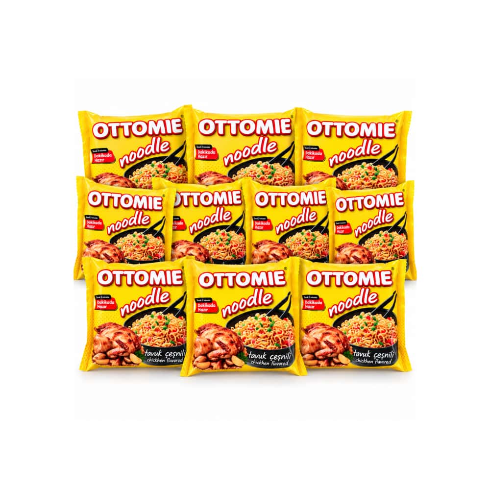 Sopa instantánea de fideos sabor pollo Ottomie (10 x 75 g / 2.65 oz) - Miniatura 1