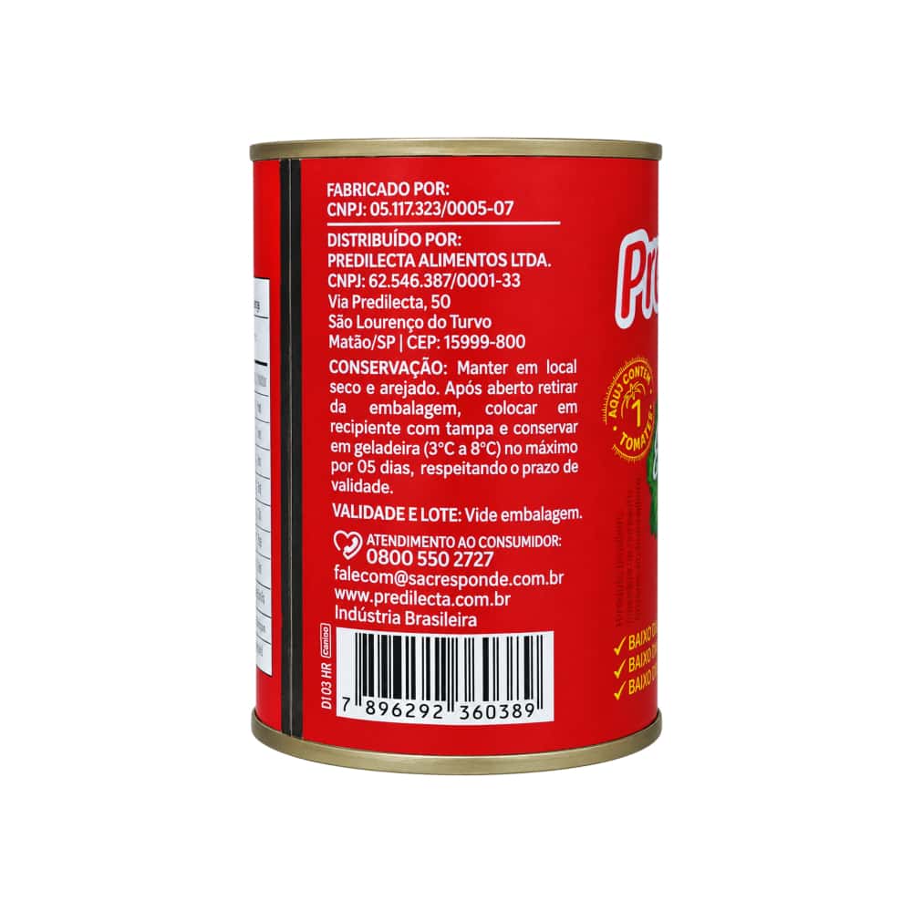 Pasta de tomate Predilecta (130 g / 4.58 oz) - Miniatura 2