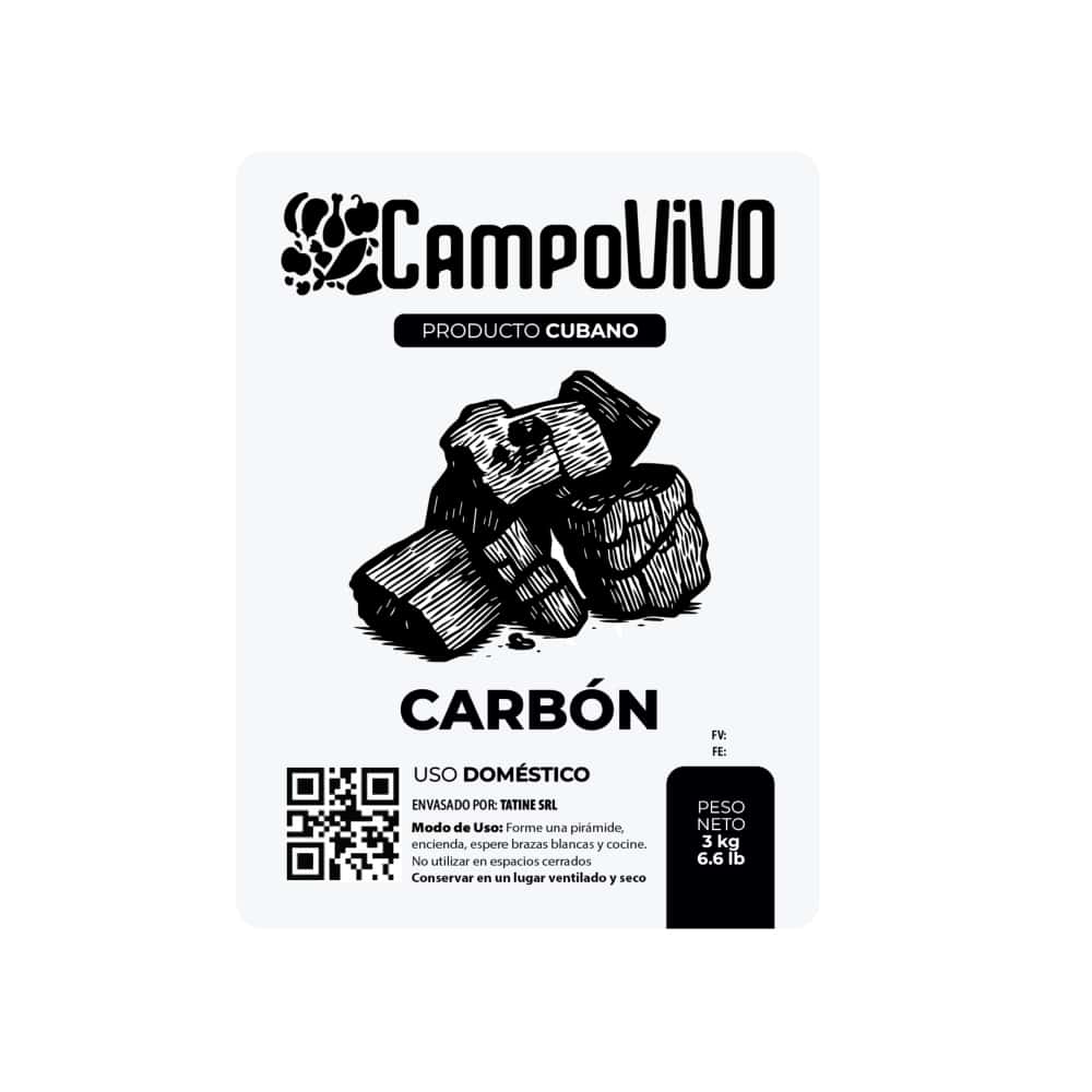 Carbón vegetal Campo Vivo (2 x 3 kg / 6.6 lb) - Miniatura 4