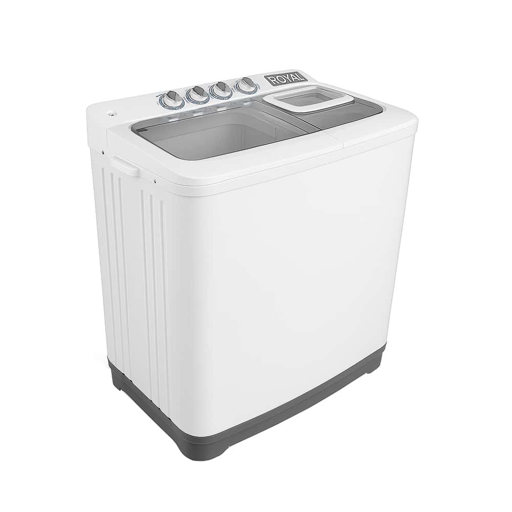 Lavadora semiautomática de 10.5 Kg color blanco Royal RWT 105 - Miniatura 1