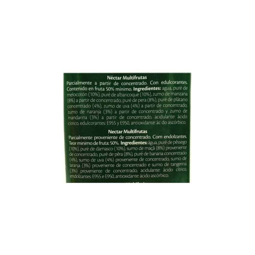 Jugo de multifrutas sin azúcares añadidos Mocitos (1 L) - Miniatura 4