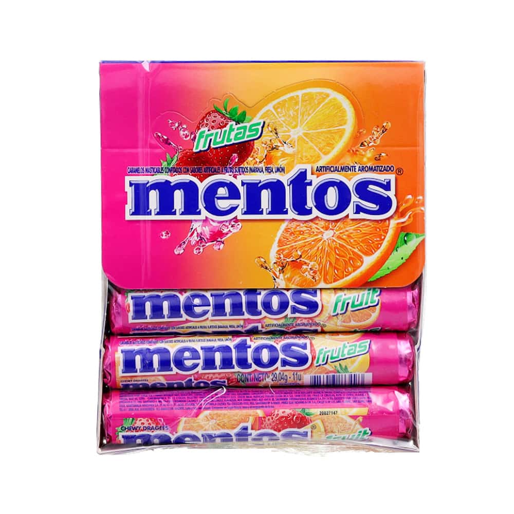 Caramelo masticable sabor fruta Mentos (406.56 g / 14.34 oz) - Miniatura 6