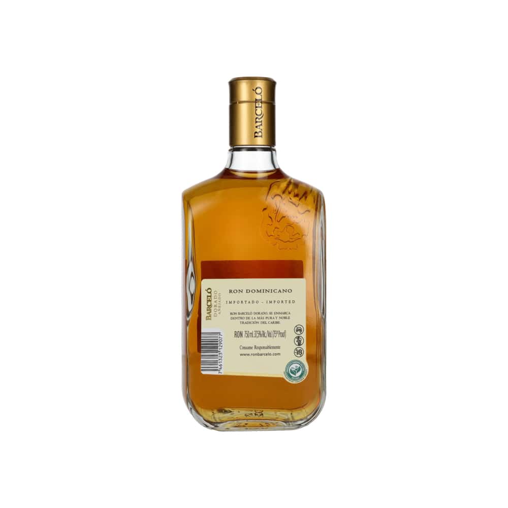 Ron dorado añejado 37.5 % vol Barceló (750 ml) - Miniatura 3