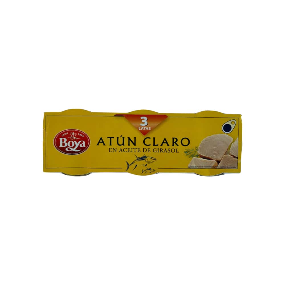 Atún claro en aceite de girasol Boya (210 g / 7.41 oz) - Miniatura 1