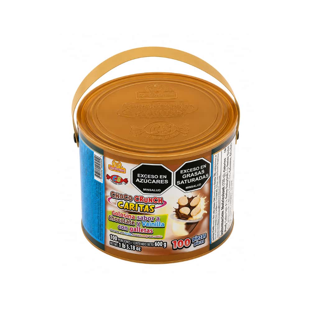 Golosina sabor a chocolate y vainilla con galletas Las Delicias (600 g / 1.3 lb) - Miniatura 4