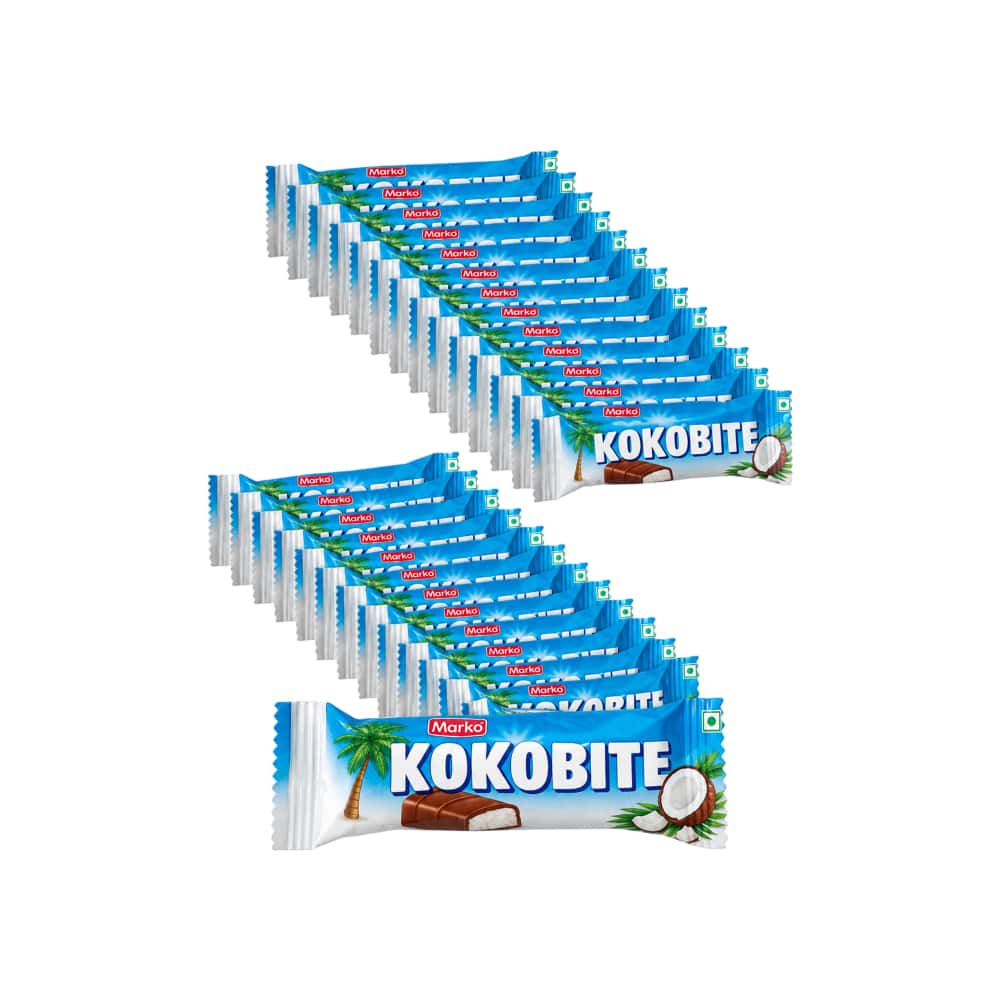 Chocolates rellenos de coco Kokobite Marko (30 x 13 g) - Miniatura 3