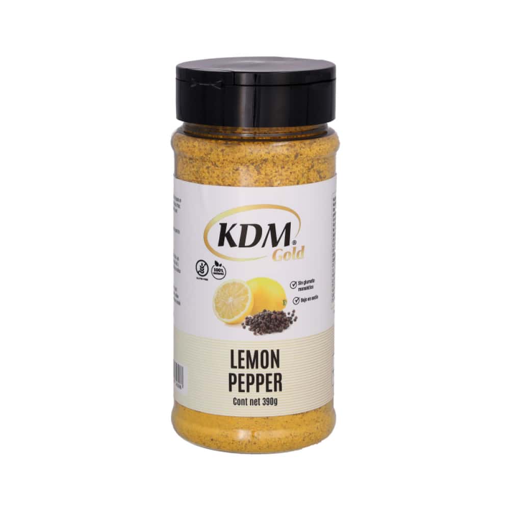 Sazón sabor limón con pimienta KDM Gold (390 g / 13.76 oz) - Miniatura 1