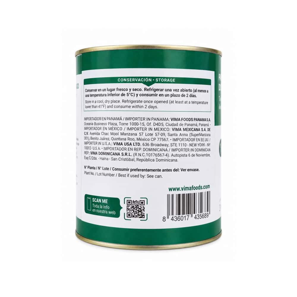 Pasta de tomate doble concentrado Vima Foods (3 kg / 6.61 lb) - Miniatura 2