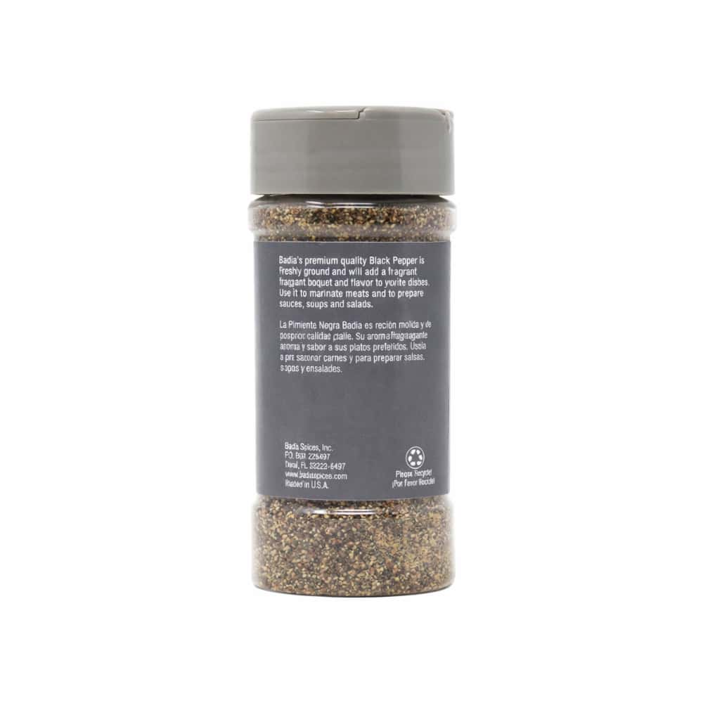 Pimienta negra molida Badia (56.7 g / 2 oz) - Miniatura 4