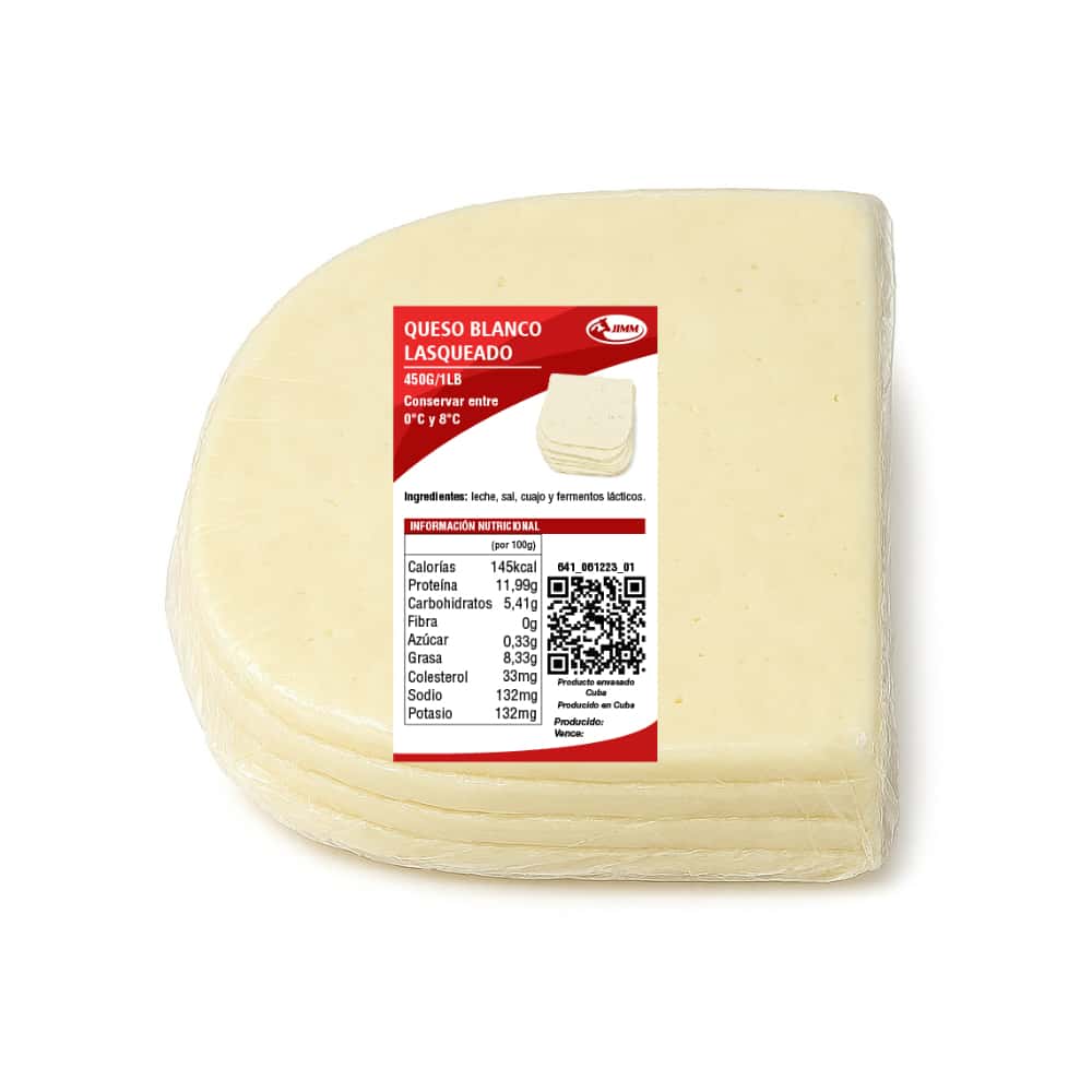 Queso blanco lasqueado JIMM (450 g / 1 lb) - Miniatura 4
