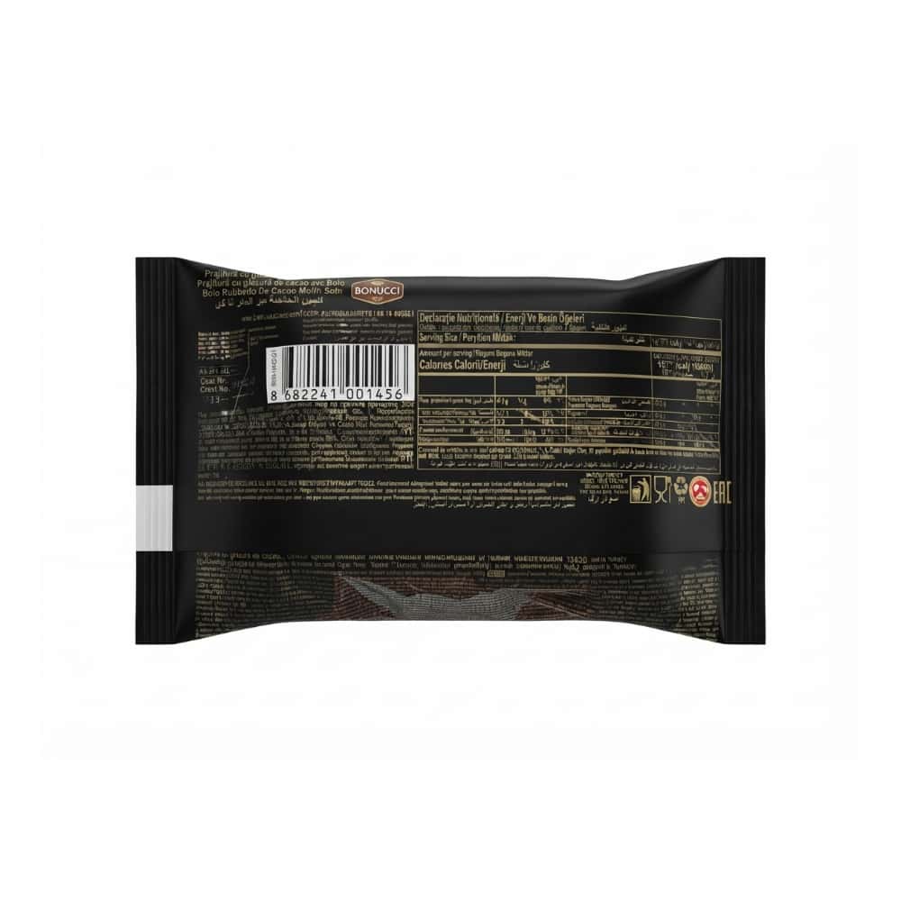 Dona rellena y cubierta de crema de cacao Bonucci (40 g / 1.41 oz) - Miniatura 2