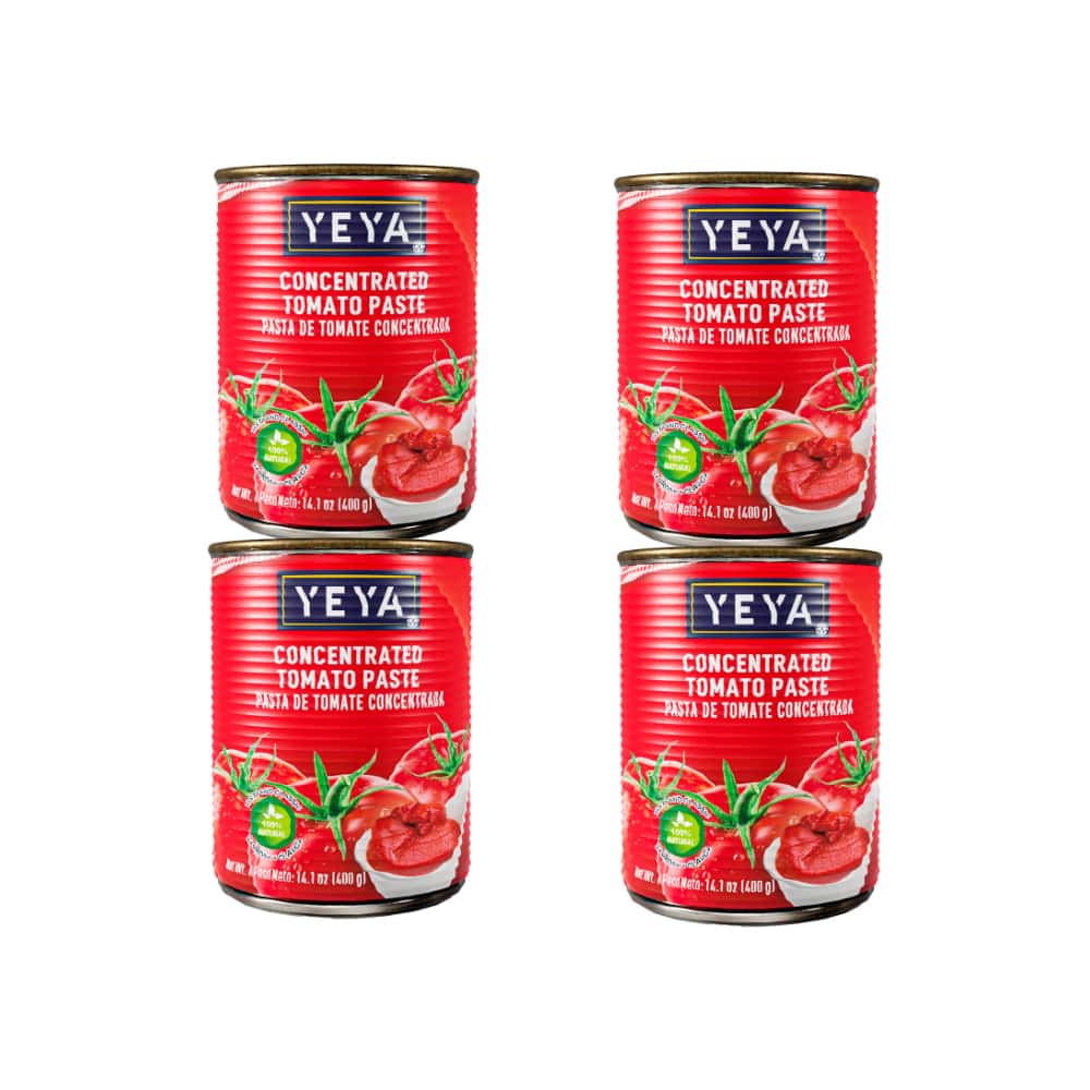 Pasta de tomate concentrada Yeya (4 x 400 g / 14.1 oz) - Miniatura 1