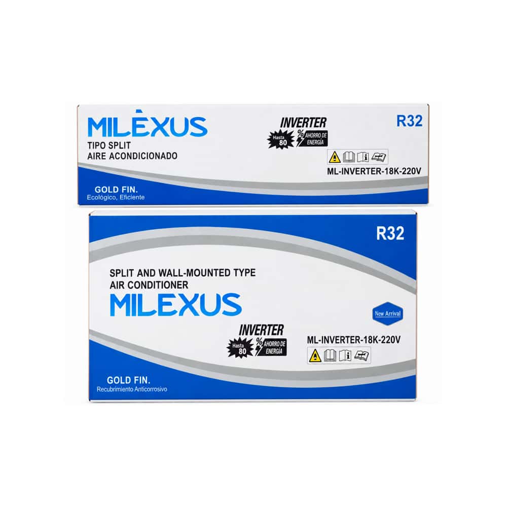 Aire acondicionado tipo split inverter de 1.5 tonelada Milexus ML-INVERTER-18K-220V - Miniatura 4