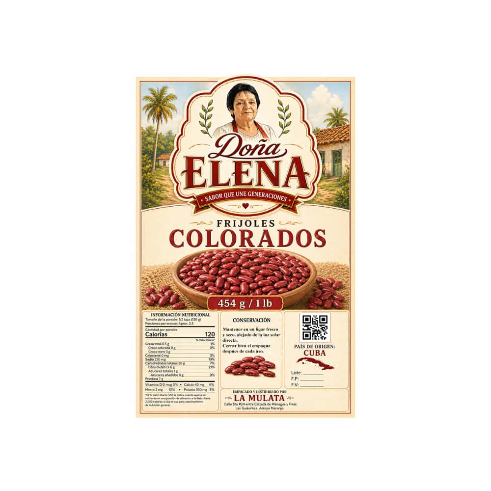 Frijoles colorados Doña Elena (454 g / 1 lb) - Miniatura 2