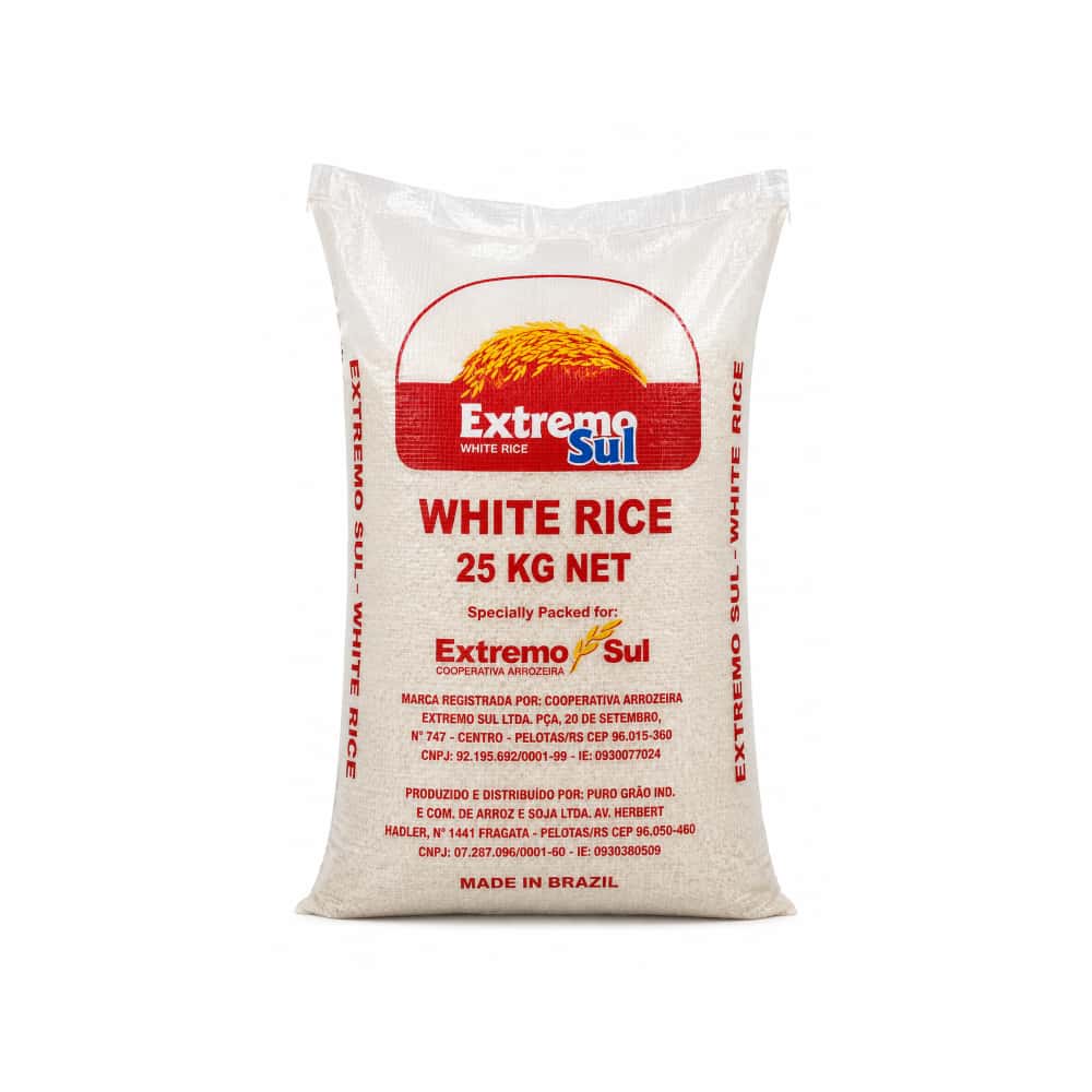Arroz blanco Extremo Sul (25 kg / 55 lb) - Miniatura 1