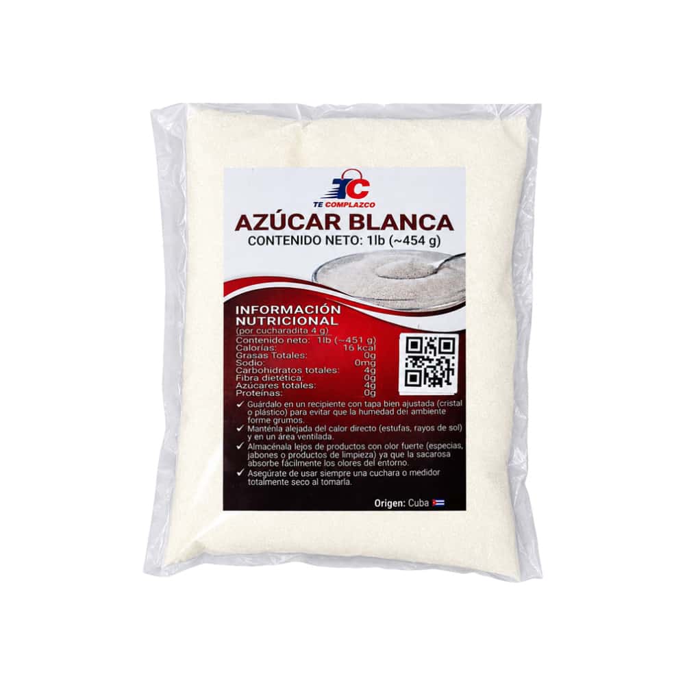Azúcar blanca Te Complazco (454 g / 1 lb) - Miniatura 1