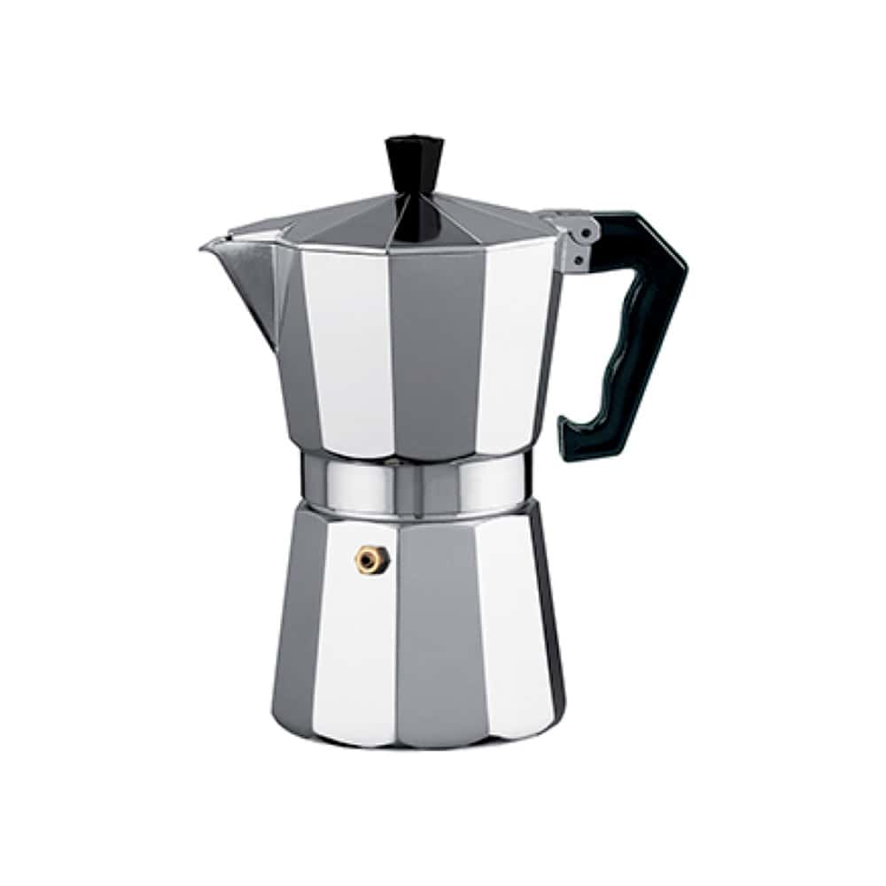 Cafetera italiana de aluminio de 12 tazas Alessandro - Miniatura 1