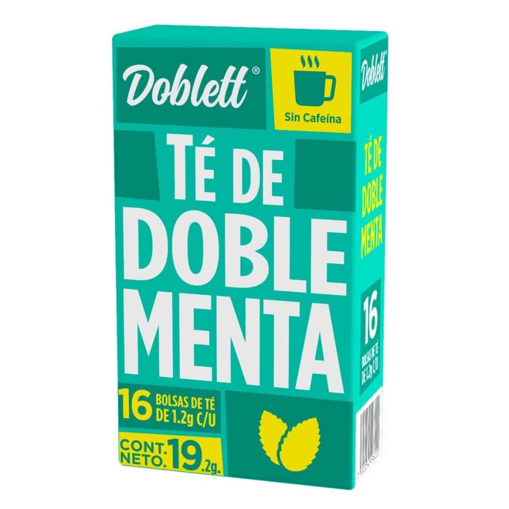 Té de doble menta sin cafeína Doblett (19.2 g) - Miniatura 2
