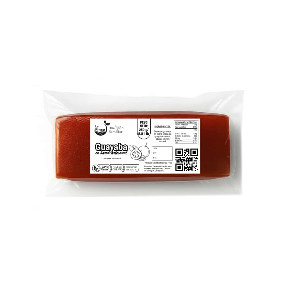 Barra de guayaba artesanal La Finca (250 g / 8.81 oz) - Miniatura 2