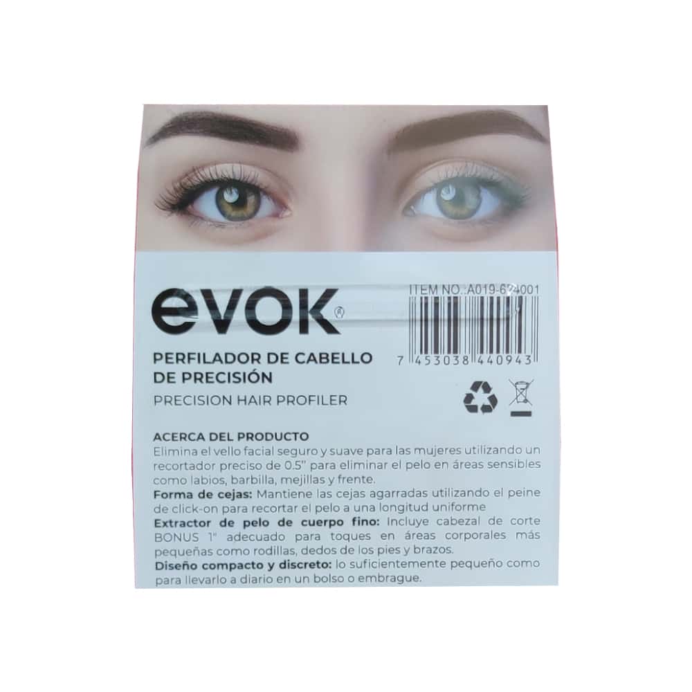 Perfilador de precisión para cejas y cabello. - Miniatura 5