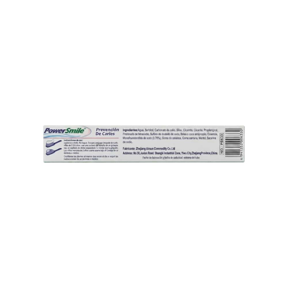 Pasta dental sabor menta fresca Power Smile (115 g / 4.05 oz) - Miniatura 3