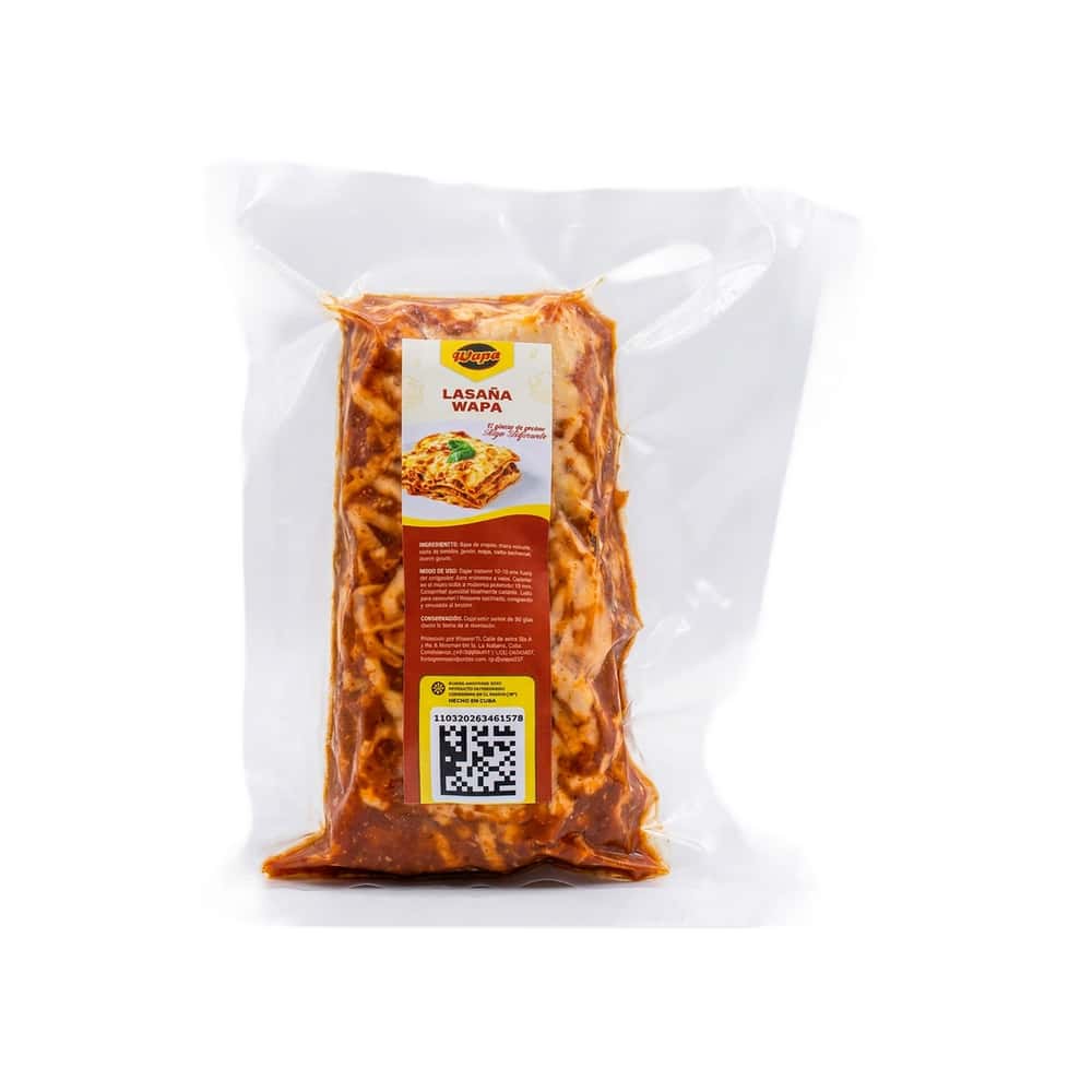 Lasaña de jamón congelada Wapa (460 g / 1.01 lb) - Miniatura 1