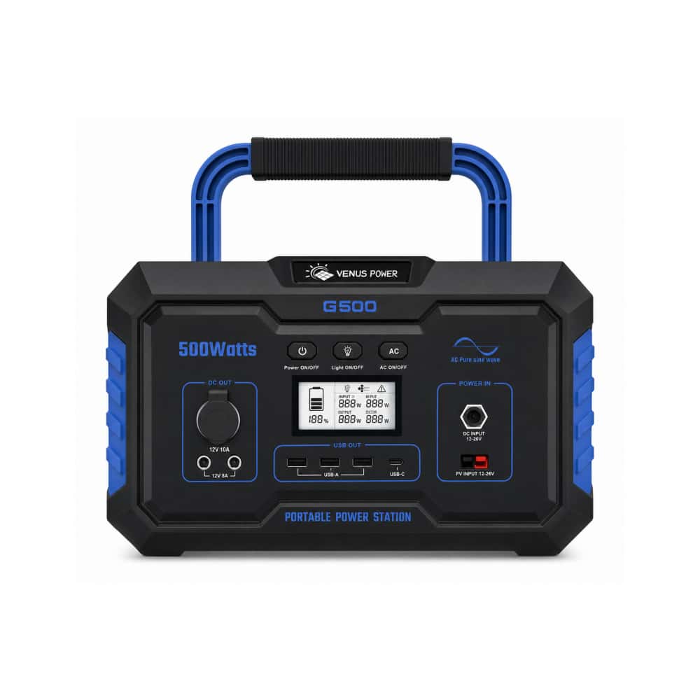 Estación de energía portátil de 500 W Venus Power G500 - Miniatura 1