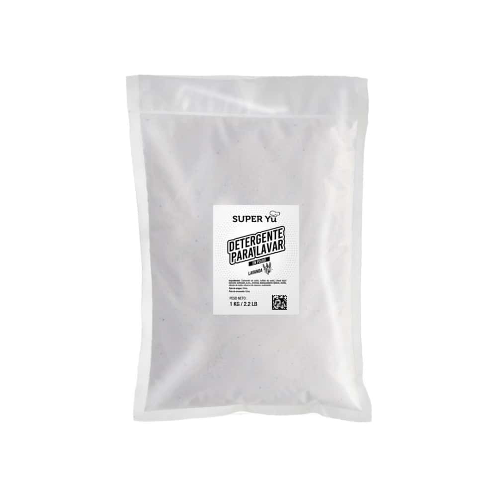 Detergente en polvo con aroma a lavanda Super Yu (3 x 1 kg / 2.2 lb) - Miniatura 5