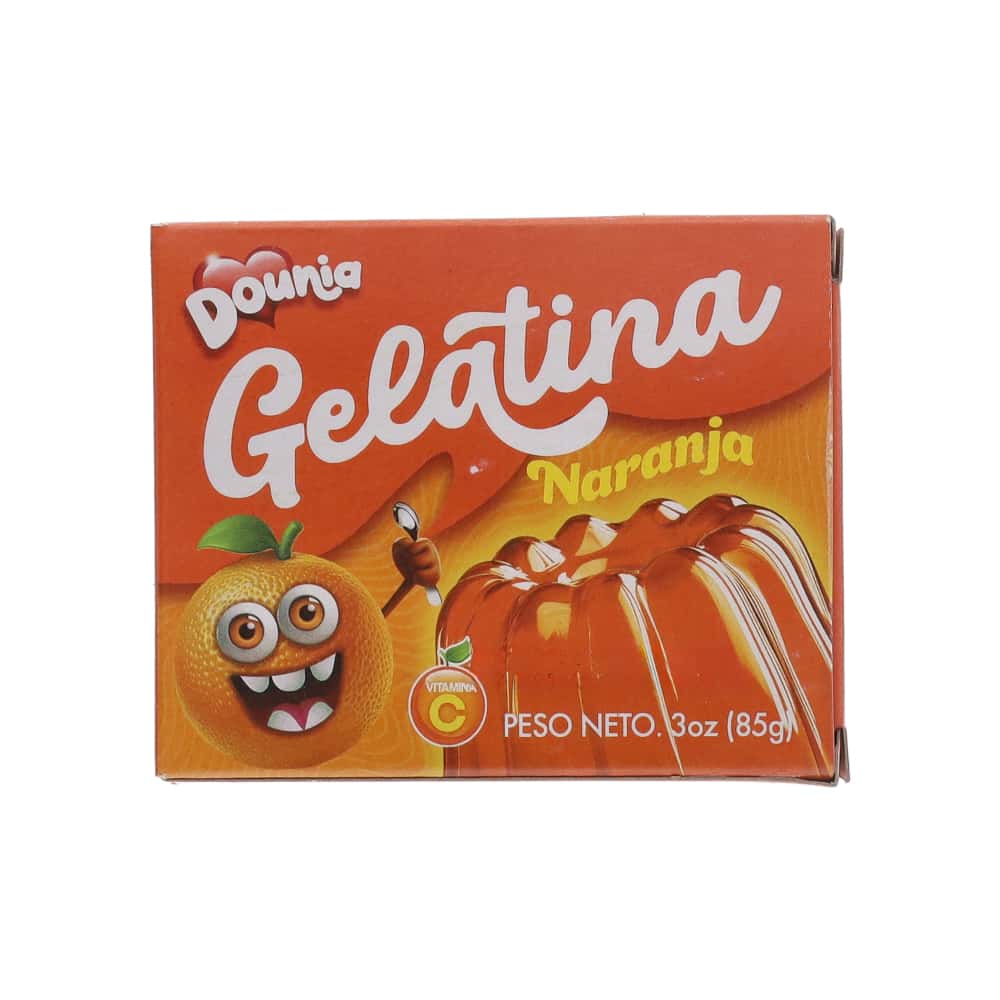 Gelatina con sabor a naranja Dounia (85 g / 3 oz) - Miniatura 2