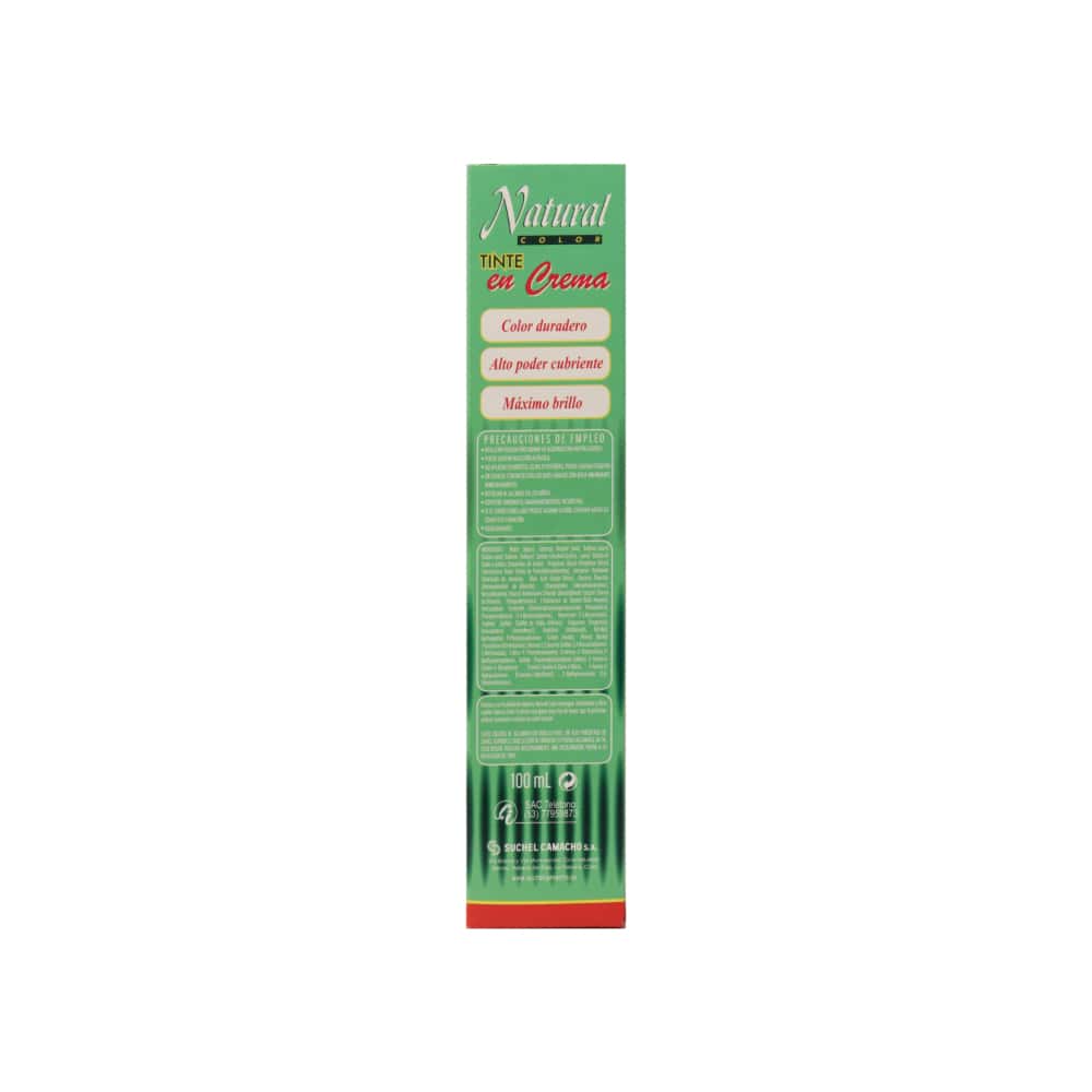 Tinte en crema No. 5.2 caoba flame Natural Color Suchel Camacho (100 ml) - Miniatura 2
