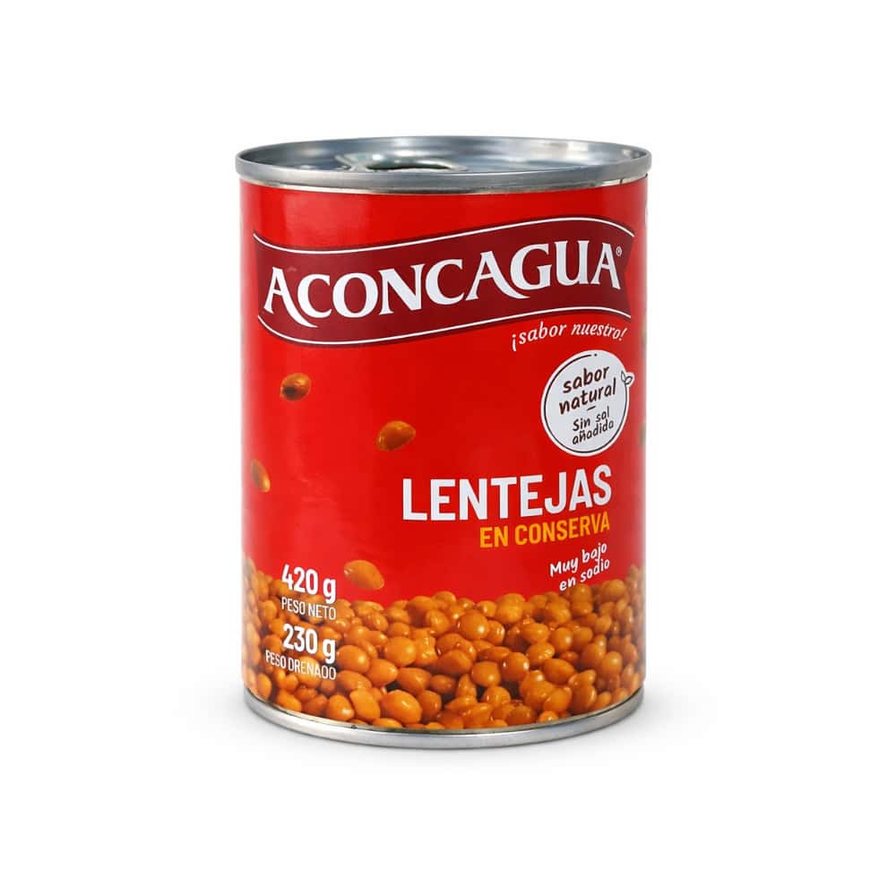 Lentejas en conserva Aconcagua (420 g / 14.81 oz) - Miniatura 1