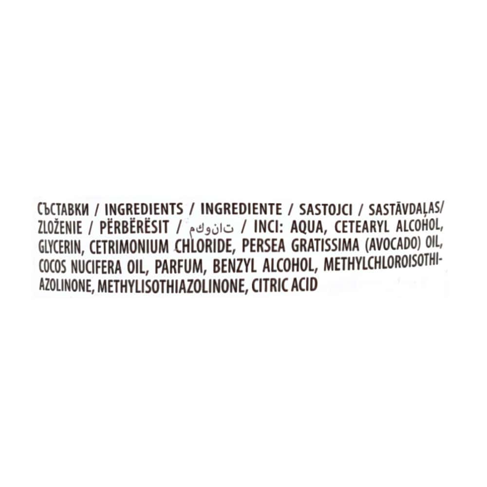 Acondicionador con aguacate y aceite de coco para cabello fino y débil Aroma Natural (400 ml) - Miniatura 3