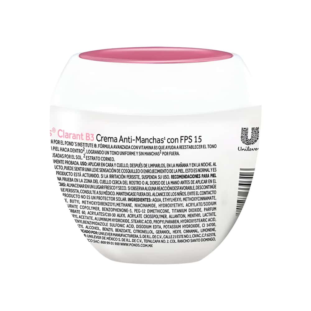 Crema facial Clarant B3 anti-manchas con FPS 15 Pond's (100 g / 3.5 oz) - Miniatura 3